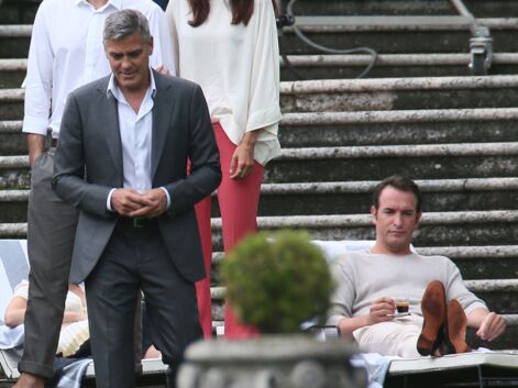 Jean Dujardin et George Clooney plus complices que jamais