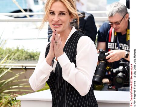 Julia Roberts, radieuse et bien entourée pour sa 1ère fois à Cannes !