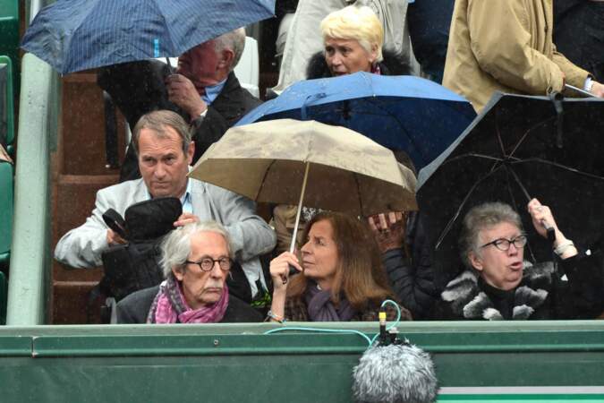 Jean Rochefort, imperturbable malgré la pluie