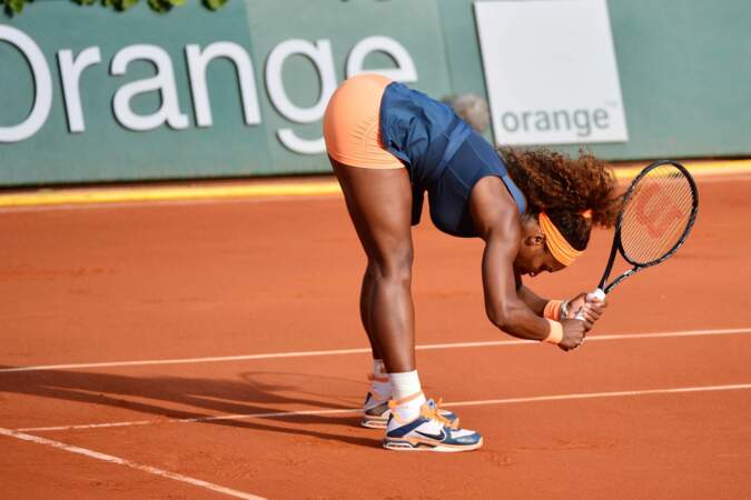 Serena Williams en souplesse