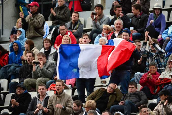 Les joueurs tricolores peuvent compter sur le soutien sans faille du public français