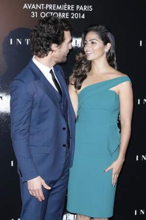 Matthew McConaughey était accompagné de son épouse, Camilla Alves