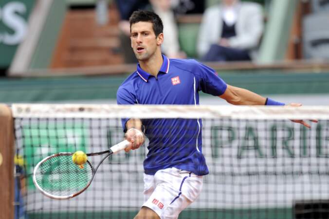 Même à la volée, Novak Djokovic se montre impérial