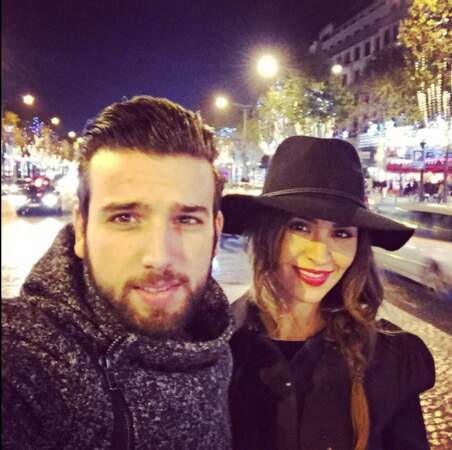 Leila et Aymeric en amoureux à Paris