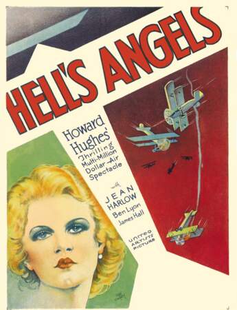 N° 5 - Les Anges de l'enfer (1930) de Howard Hughes avec Jean Harlow et James Hall