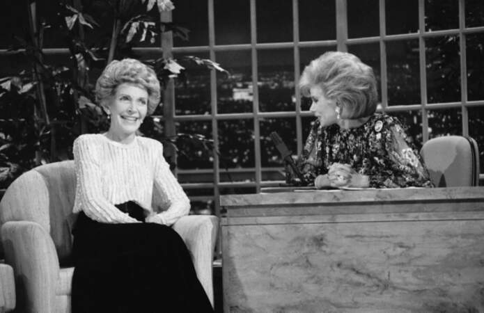 Dans son show, elle a même reçu Nancy Reagan, c'est dire.