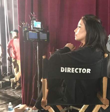 Eva Longoria dans la chaise du réalisateur... Que nous prépare-t-elle ?