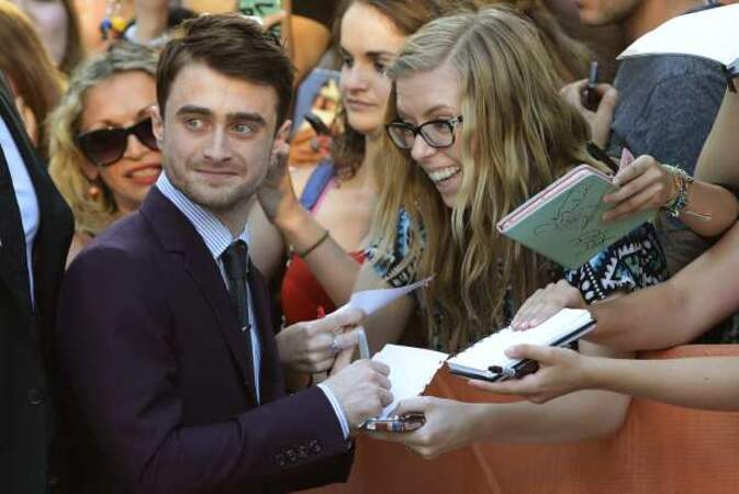 Bain de foule pour Daniel Radcliffe à l'avant-première de Kill Your Darlings 
