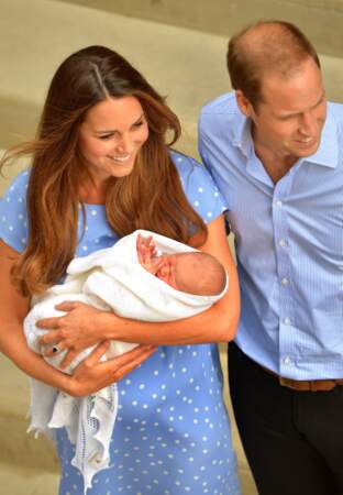 23 juillet 2013 : le Royal Baby n'a pas encore de prénom