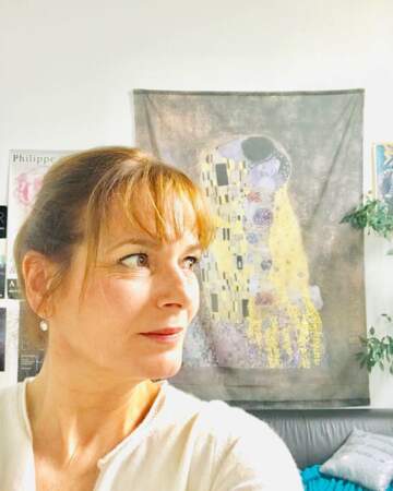 Idem pour Cécilia Hornus, visiblement fan de Klimt