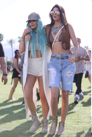 Les soeurs Jenner sont désormais des habituées du festival.