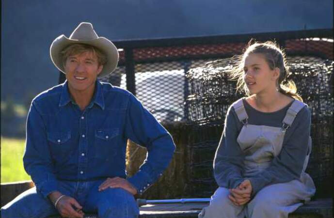 L'homme qui murmurait à l'oreille des chevaux, de Robert Redford (1998). Avec Scarlett Johansson