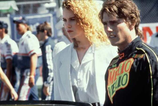 Jours de tonnerre (1990) : c'est sur ce film qu'elle rencontre Tom Cruise, qu'elle épousera.