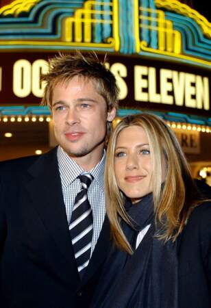 Le mariage de Brad Pitt et Jennifer Aniston n'y survivra pas, Brad divorcera en 2005 de l'ex Friends