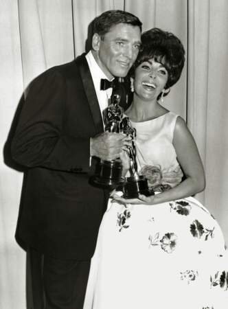 Burt Lancaster et Elizabeth Taylor (1961)