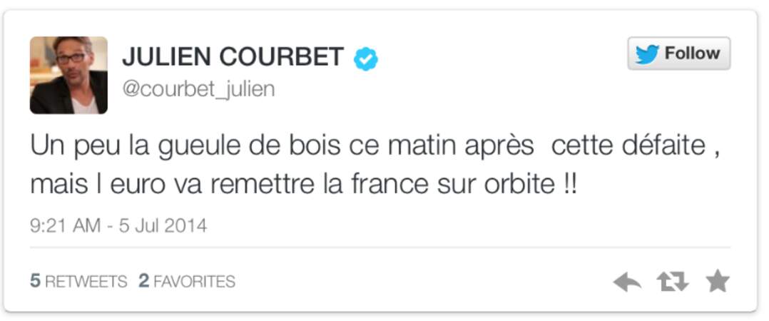 Julien Courbet voit loin