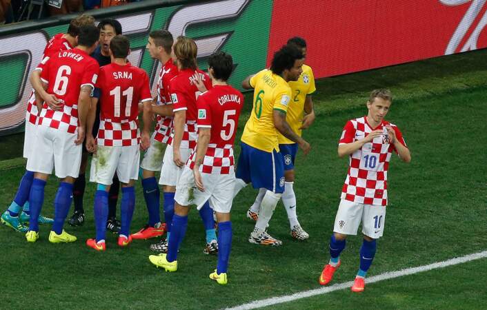 L'arbitre du match Brésil-Croatie a été très critiqué.