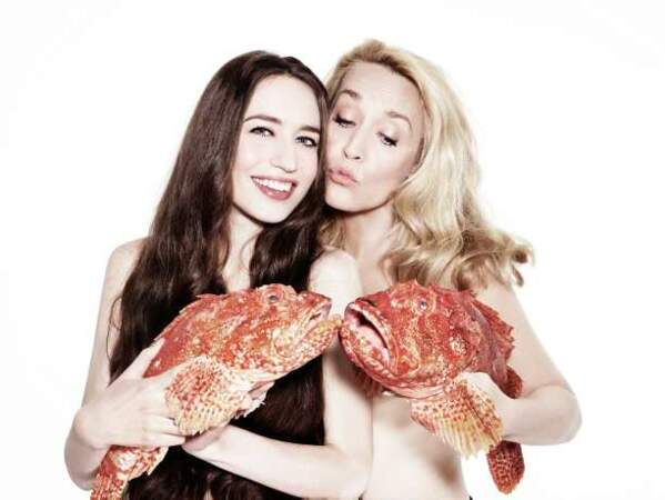  JERRY HALL ET LIZZY JAGGER
