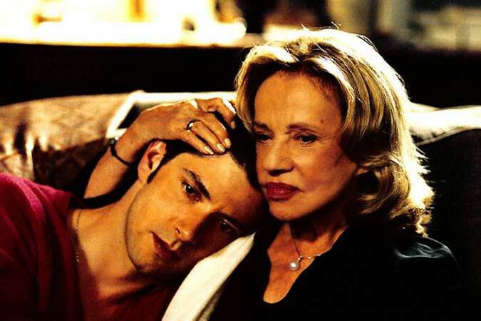Jeanne Moreau dans Le temps qui reste (2005) : avec Melvil Poupaud
