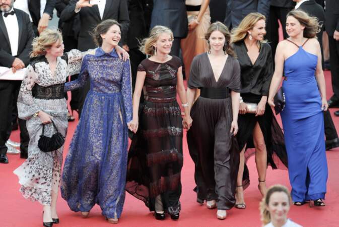 Mélanie Laurent et sa bande de filles : Isabelle Carré, Joséphine Japy, Lou de Laâge, Claire Keim...