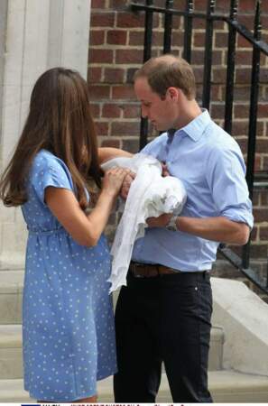 Changement de bras pour le "royal baby"