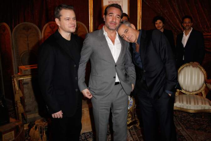 Matt Damon, Jean Dujardin et George Clooney ne se prennent pas au sérieux