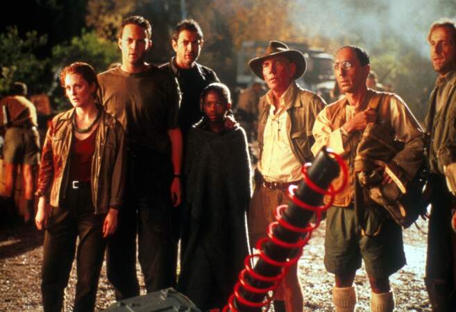 Face aux dinos dans Le Monde perdu, la suite de Jurassic Park (1997)