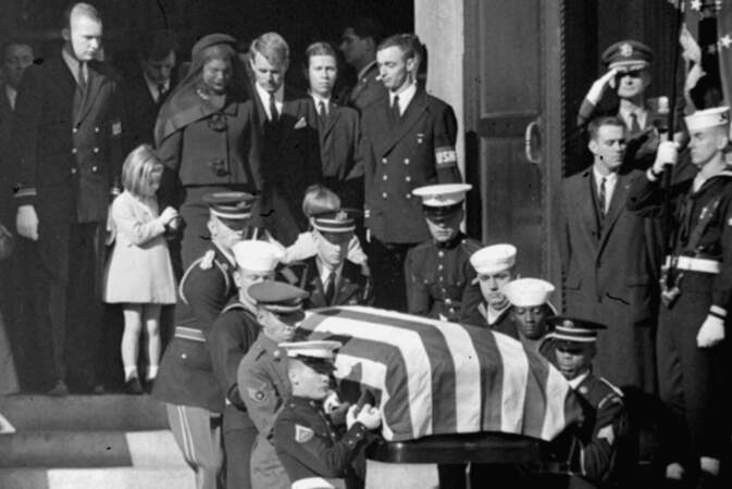 Les funérailles de JFK...