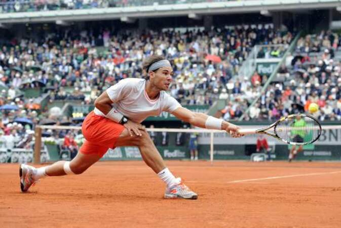Rafael Nadal toujours athlétique