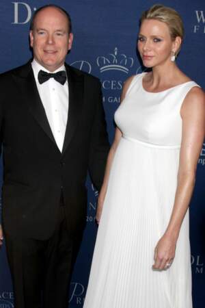 Albert II et Charlène de Monaco au gala de la Princess Grace Foundation à Beverly Hills