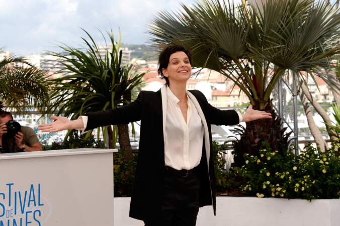 Juliette Binoche est venue présenter le film Sils Maria, d'Olivier Assayas
