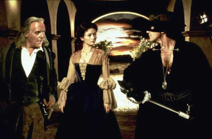 Anthony Hopkins et Antonio Banderas : des partenaires de choix dans Le Masque de Zorro