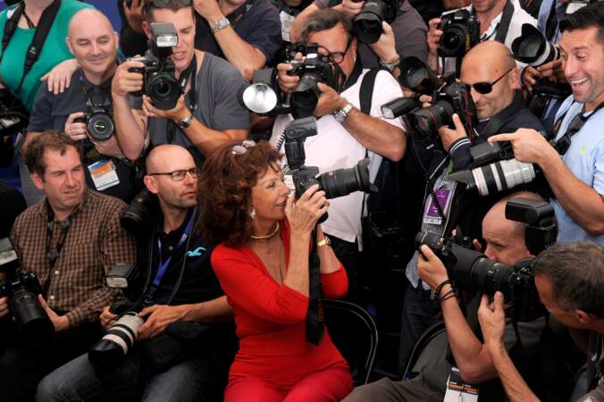 Sophia Loren n'est pas en reste ! 
