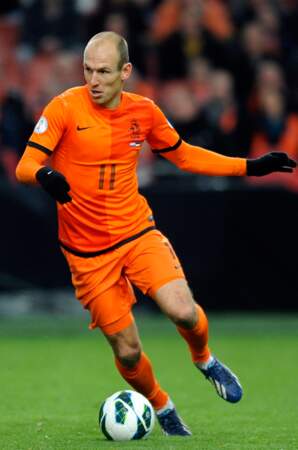 Arjen Robben (Pays-Bas) : la teigne orange