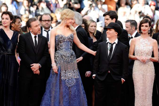 Nicole Kidman et l'équipe du film Grace de Monaco