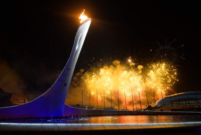 Cérémonie d'ouverture : la flamme olympique
