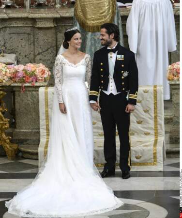 Le prince Carl Philip de Suède a épousé sa fiancée, Sofia Hellqvist 