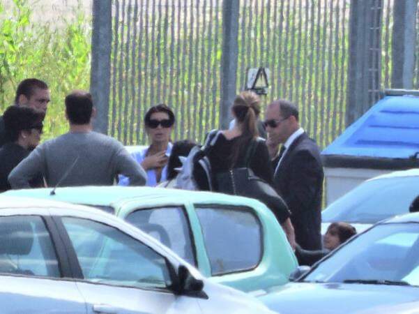 Kim Kardashian est arrivée la première à Florence, à bord d'un jet privé