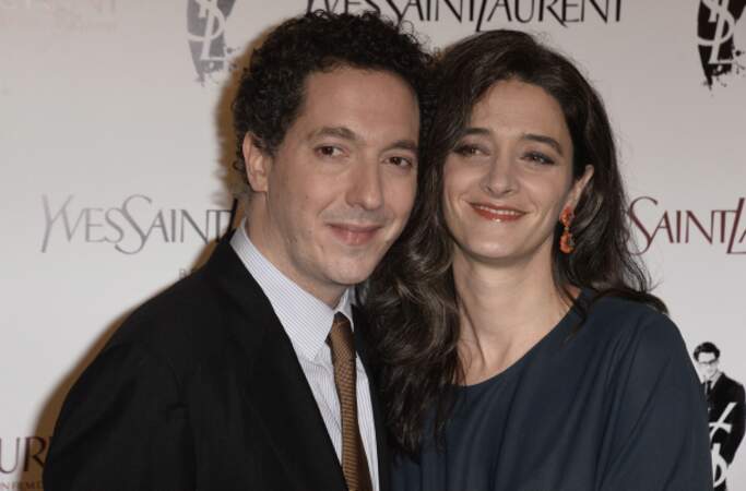 Guillaume Gallienne et sa femme Amandine