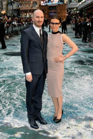 Darren Aronofsky, réalisateur, producteur et co-scénariste du film, et sa compagne Brandi-Ann Milbradt 
