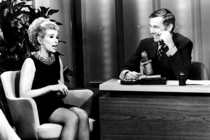 Avec Johnny Carson, la star incontestée des talk-show à l'américaine.