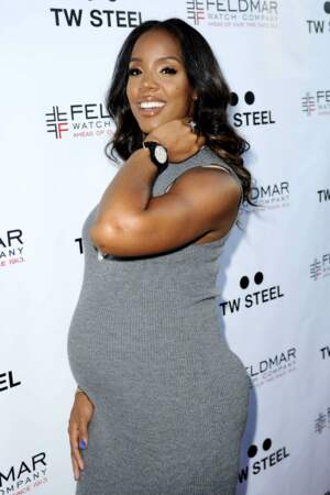 La chanteuse Kelly Rowland. L'ex-Destiny's Child attend son premier enfant