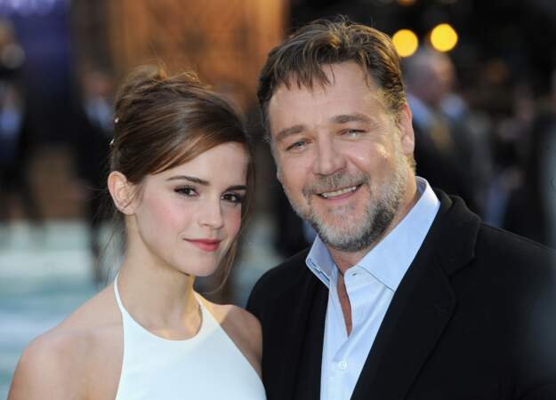 Emma Watson et Russell Crowe partagent l'affiche de Noé 