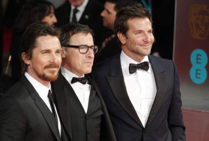Christian Bale, David O. Russell, Bradley Cooper (American Bluff)
