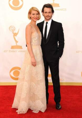 Claire Danes et son mari, l'acteur Hugh Dancy 