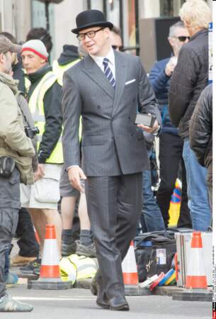 Channing Tatum, à Londres en mai 2016, sur le tournage de la suite de Kingsman : service secret