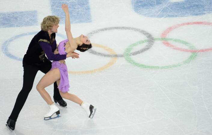 Les Américains Meryl Davis et Charlie White se parent d'or en danse sur glace 