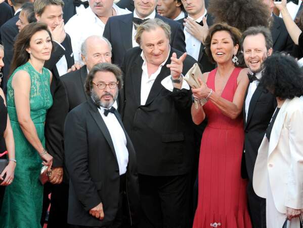Gérard Depardieu, star de Cannes dimanche 18 mai 