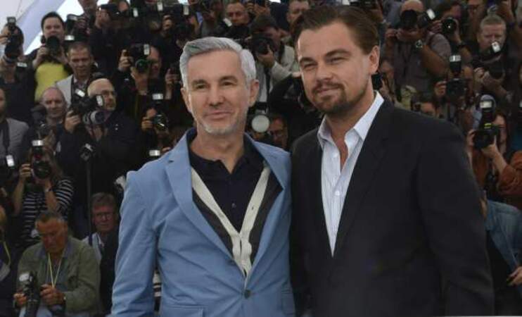 Le réalisateur Baz Luhrmann et Leonardo DiCaprio