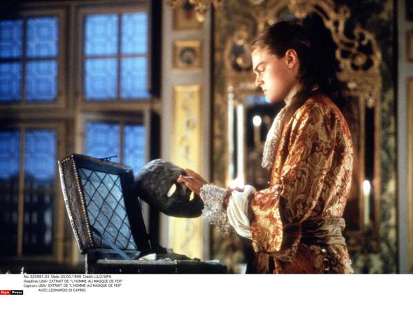 Dans L'homme au masque de fer (1998), Leonardo DiCaprio incarne Louis XIV...